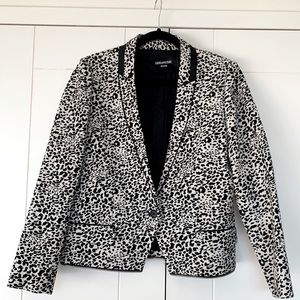 Zadig & Voltaire Deluxe Vegam White Leopard Blazer